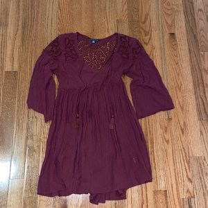American eagle purple dress